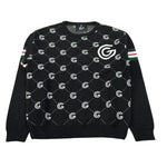 Gabriella Gucci Maglia Girocollo tinta unita con Logo Nero per Bambina GK074 NERO GABRIELLA GUCCI 