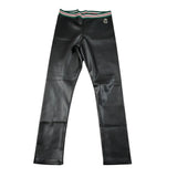 Gabriella Gucci Leggins In Ecopelle tinta unita Nero per Bambina GK050 NERO GABRIELLA GUCCI 