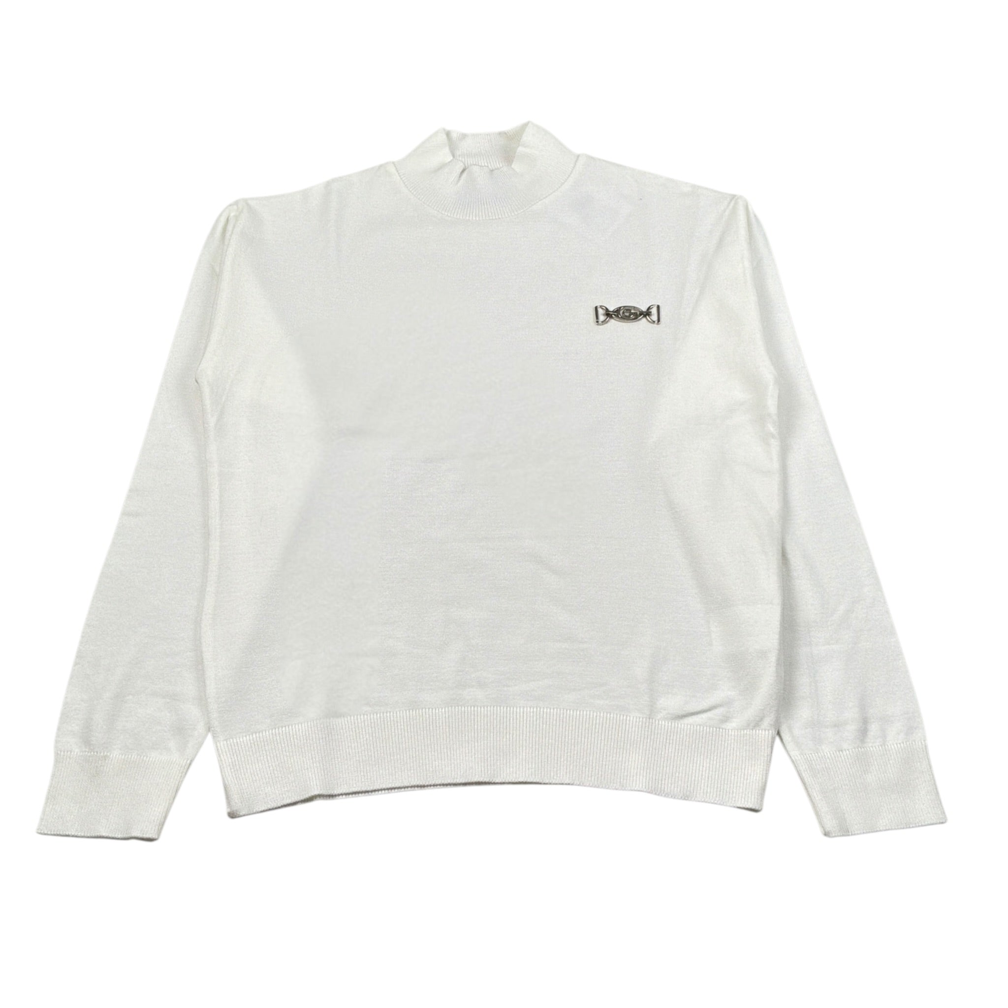 Gabriella Gucci Maglia Mezzo Collo tinta unita Panna per Bambina GK076 PANNA GABRIELLA GUCCI 