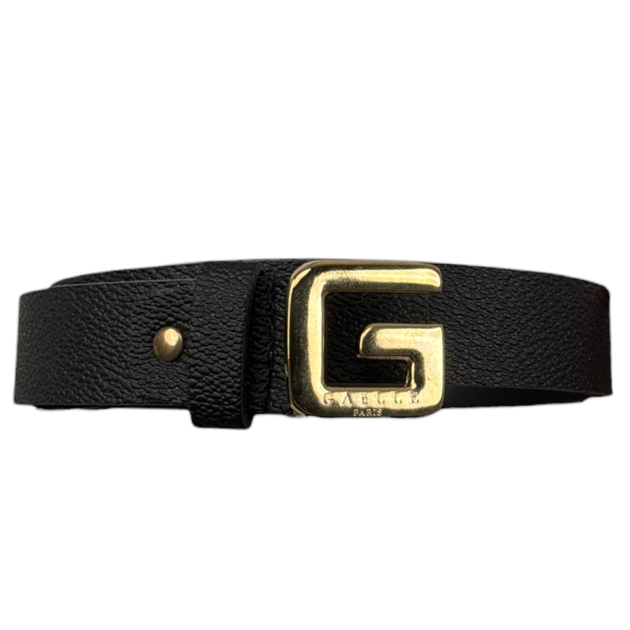 Gaelle Cintura tinta unita con Logo Nero per Bambina 2741AB00647 NERO GAELLE 