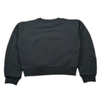 Gaelle Felpa Chiusa Girocollo tinta unita con Perle Nero per Bambina 2741FY00621 NERO GAELLE 