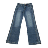 Gaelle Jeans tinta unita Modello Palazzo Blu per Bambina 2741PD00558 BLU GAELLE 