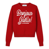 Gaelle Maglia tinta unita con Stampa Rosso per Bambina 2741W00561X ROSSO GAELLE 