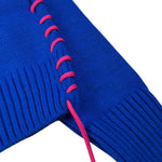 Gaelle Maglia tinta unita con Stampa Cobalto per Bambina 2741W00564 COBALTO GAELLE 