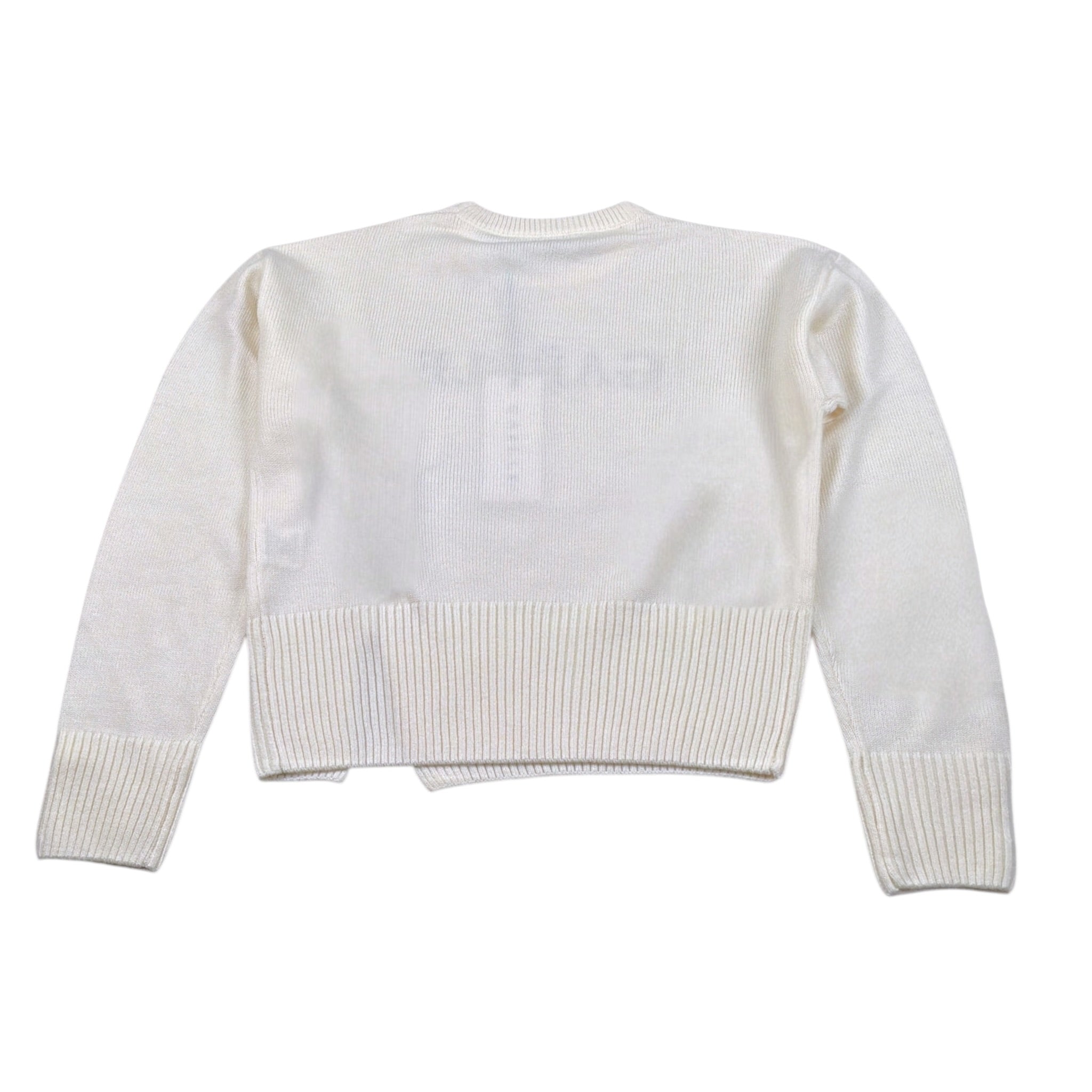 Gaelle Maglia tinta unita con Stampa Panna per Bambina 2741WY00559 PANNA GAELLE 