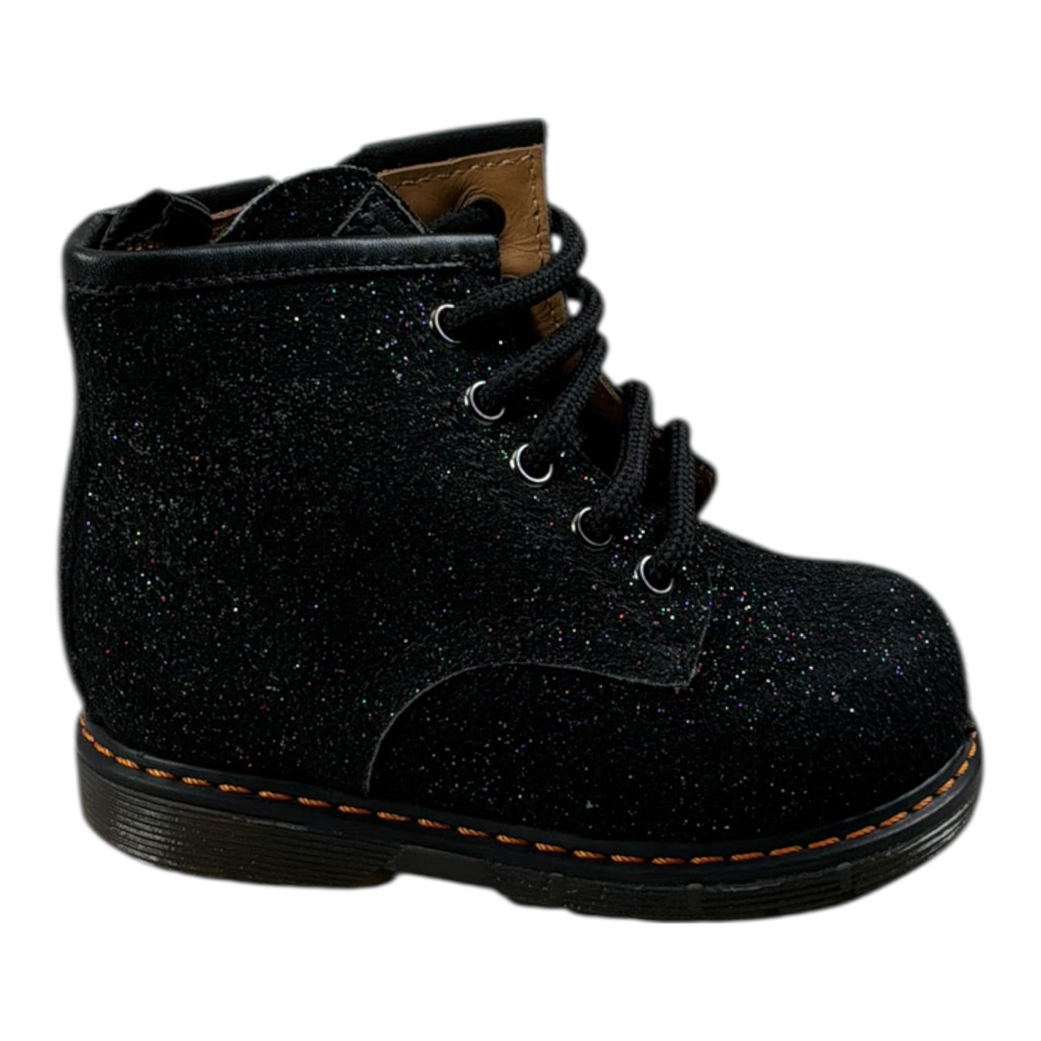Gallucci Stivale tinta unita con Brillantini Nero per Neonata T00115H NERO GALLUCCI 