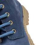 Gallucci Stivale tinta unita con Lacci Blu per Bambino T00848 BLU GALLUCCI 