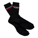 Gcds Calzini Tint Unita con Logo Nero per Bambino 3802BA NERO GCDS 