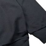 Gcds Felpa tinta unita con Profili In Contrasto Nero per Bambina B2JM1523BA2 NERO GCDS 