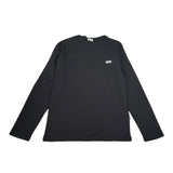 Gcds Shirt tinta unita con Logo Nero per Bambina B2JU2217BA3 NERO GCDS 