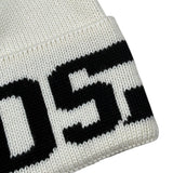 Gcds Cappello tinta unita con Logo Bianco per Bambina B2JU56 BIANCO GCDS 