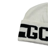 Gcds Cappello tinta unita con Logo Panna per Bambina B2JU5818AL0 PANNA GCDS 