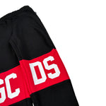 Gcds Pantalone Modello Tuta tinta unita con Logo Nero per Bambino B2KU3017BA2 NERO GCDS 