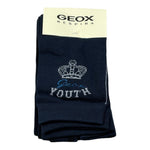 Geox Calze tinta unita con Ricami Blu per Bambina K1363D BLU GEOX 