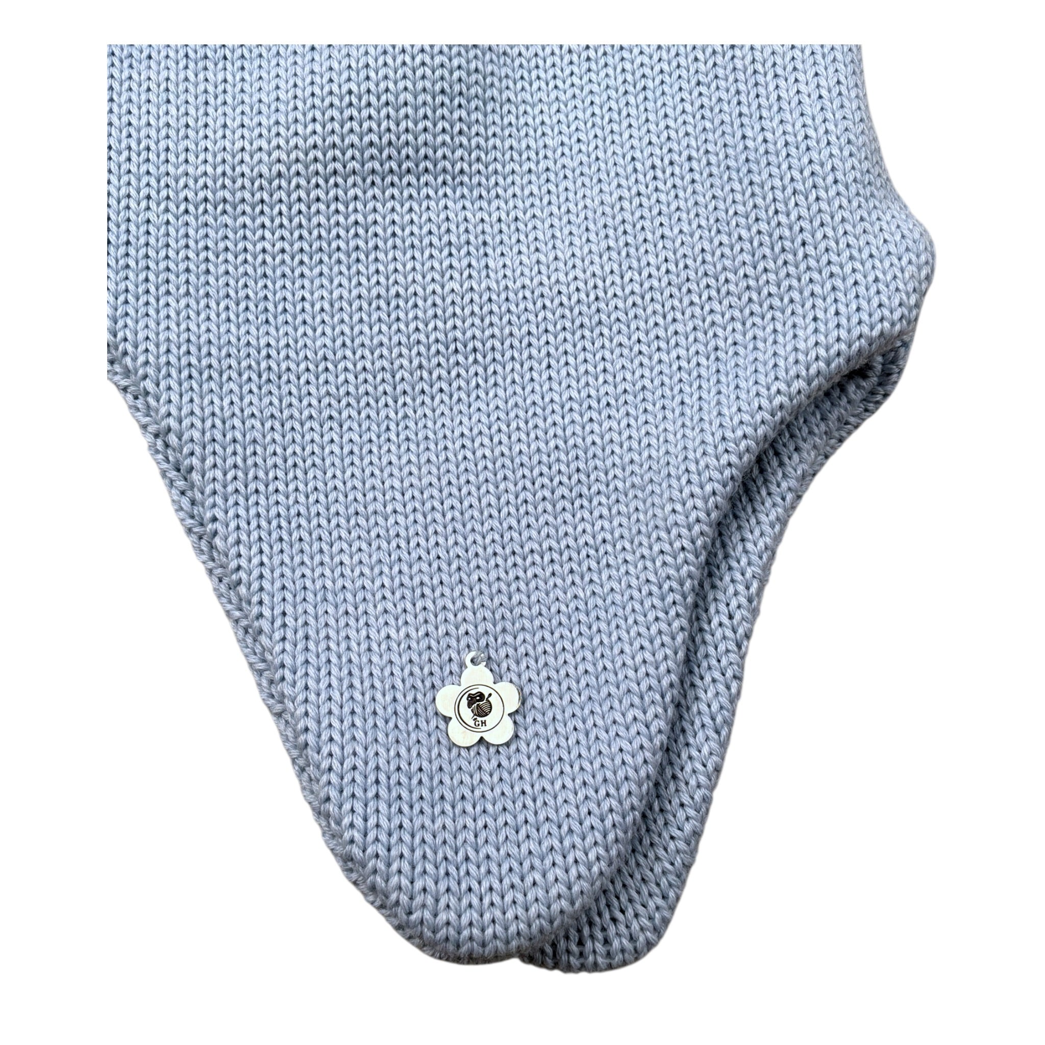 Gio Higuamy Cappello tinta unita con Pon Pon Azzurro per Bambino CT0223A AZZURRO GIO HIGUAMY 