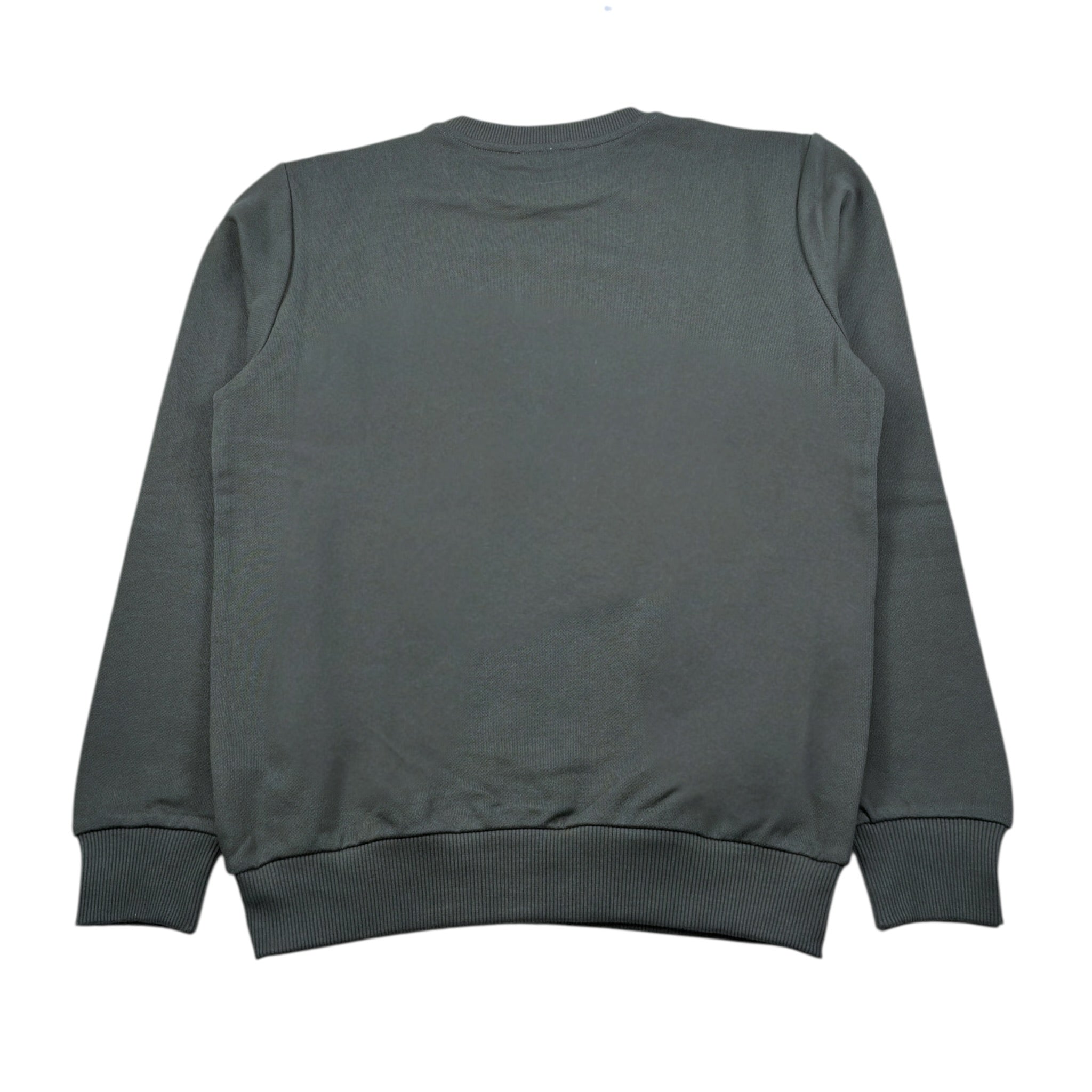 Givenchy Felpa Chiusa Girocollo tinta unita con Logo Verde per Bambino BX4P30O VERDE GIVENCHY 