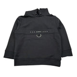Givenchy Felpa Chiusa con Cappuccio tinta unita Nero per Bambina H30551 NERO GIVENCHY 