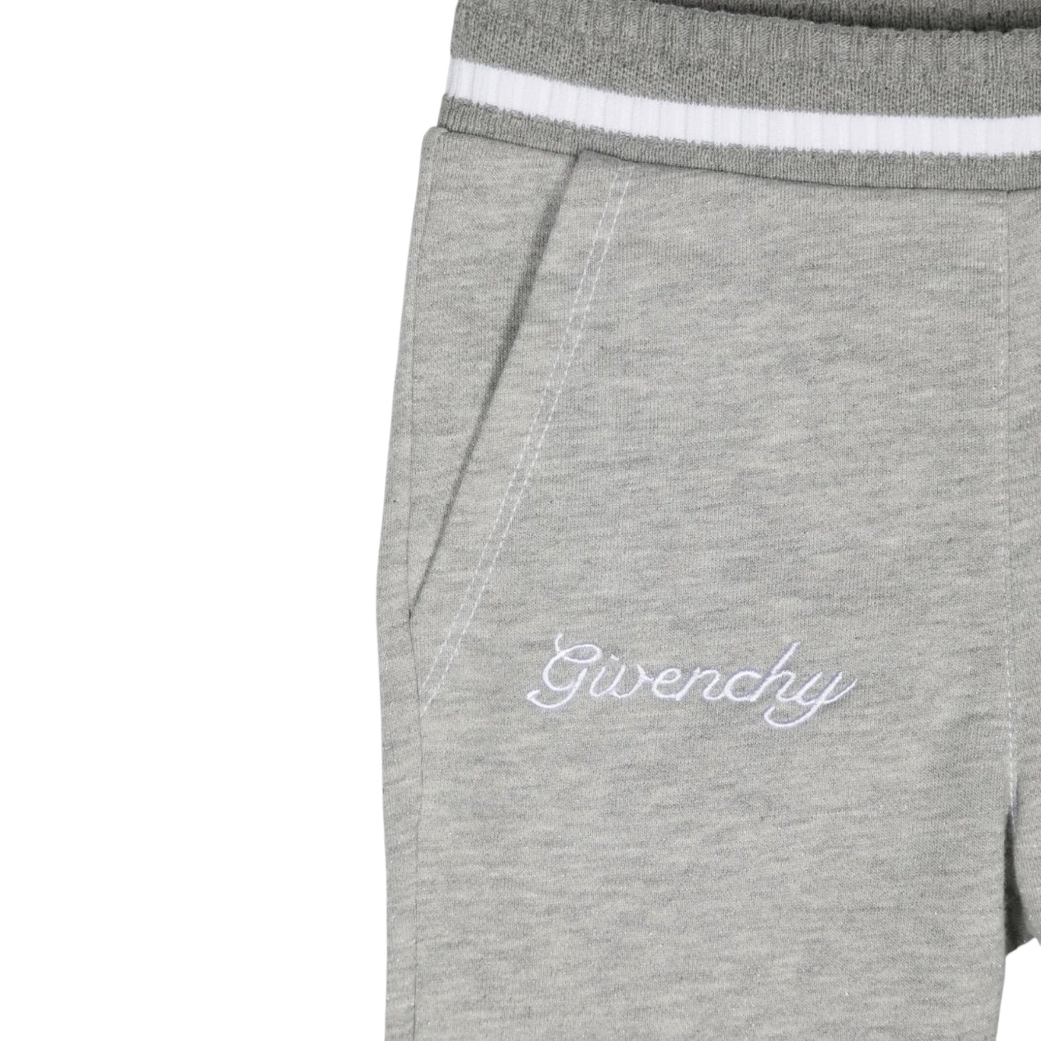 Givenchy Pantalone Modello Tuta tinta unita Grigio per Bambina H30558 GRIGIO GIVENCHY 