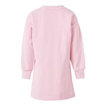 Givenchy Abito Manica Lunga tinta unita con Logo Rosa per Bambina H30998 ROSA GIVENCHY 
