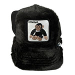 Goorin Bros Berretto tinta unita con Ricamo Nero per Bambino BANANA NERO GOORIN BROS 
