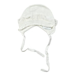 Granlei Cappello tinta unita con Ricami Bianco per Neonata 2502604 BIANCO GRANLEI 