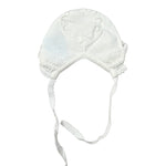 Granlei Cappello tinta unita con Ricami Bianco per Neonata 2502604 BIANCO GRANLEI 