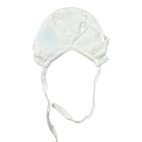 Granlei Cappello tinta unita con Ricami Bianco per Neonata 2502604 BIANCO GRANLEI 