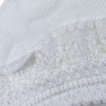 Granlei Cappello tinta unita con Ricami Bianco per Neonata 2502604 BIANCO GRANLEI 