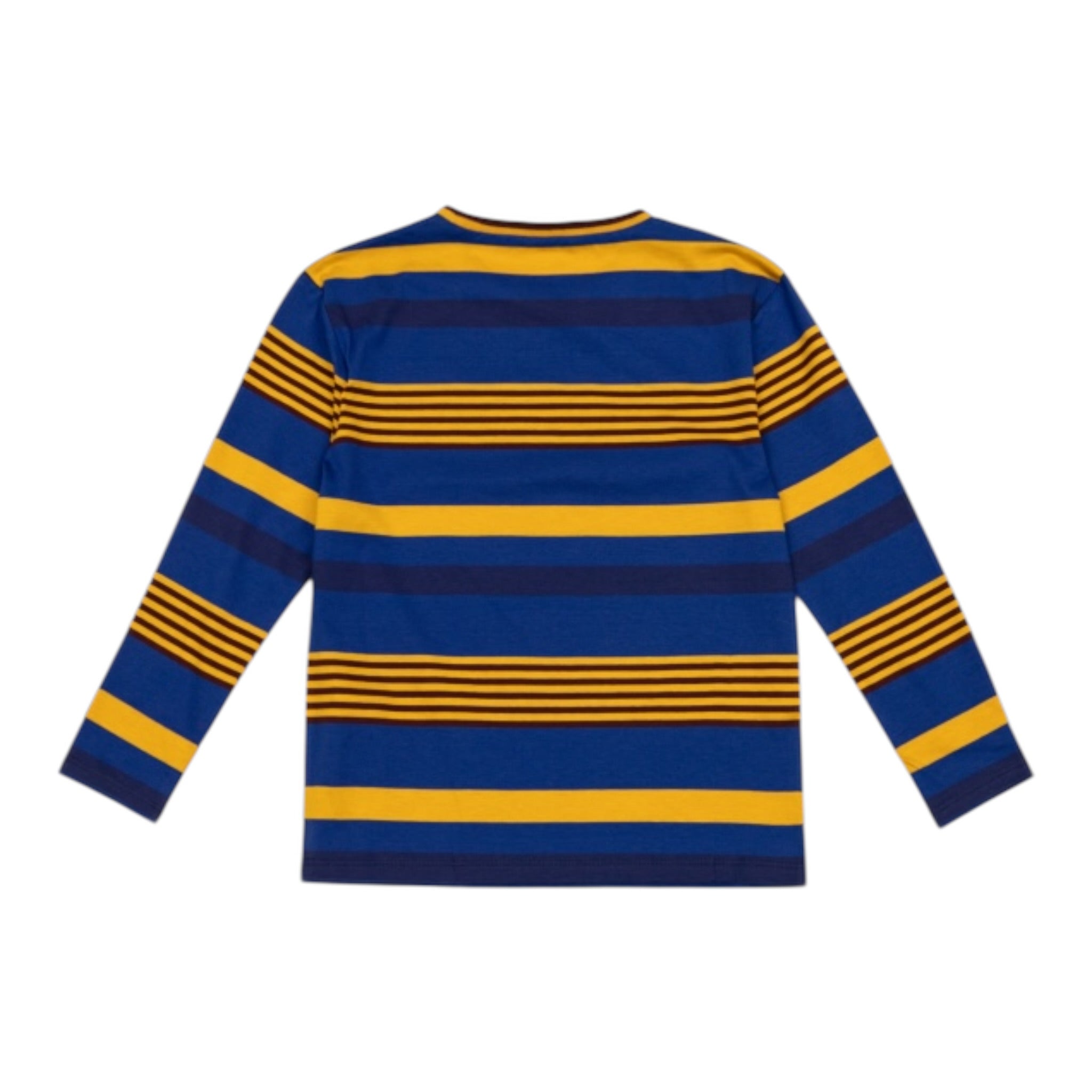 Gucci Shirt Girocollo Fantasia A Righe Blu per Bambino 825256 BLU GUCCI 