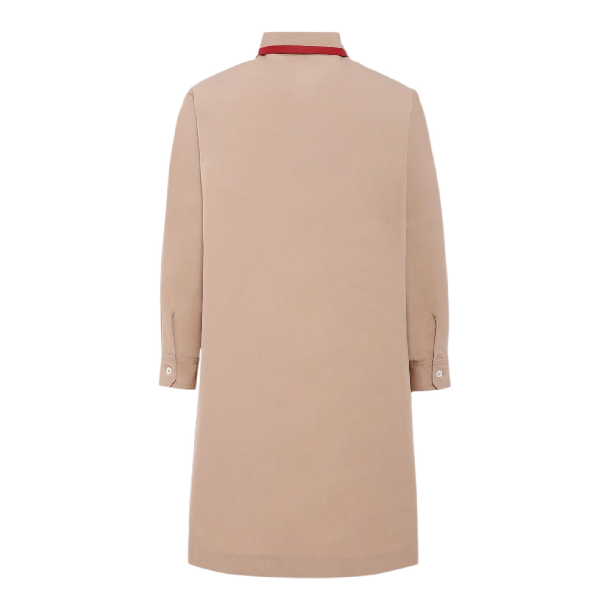 Gucci Abito Manica Lunga tinta unita Beige per Bambina 828484 BEIGE GUCCI 