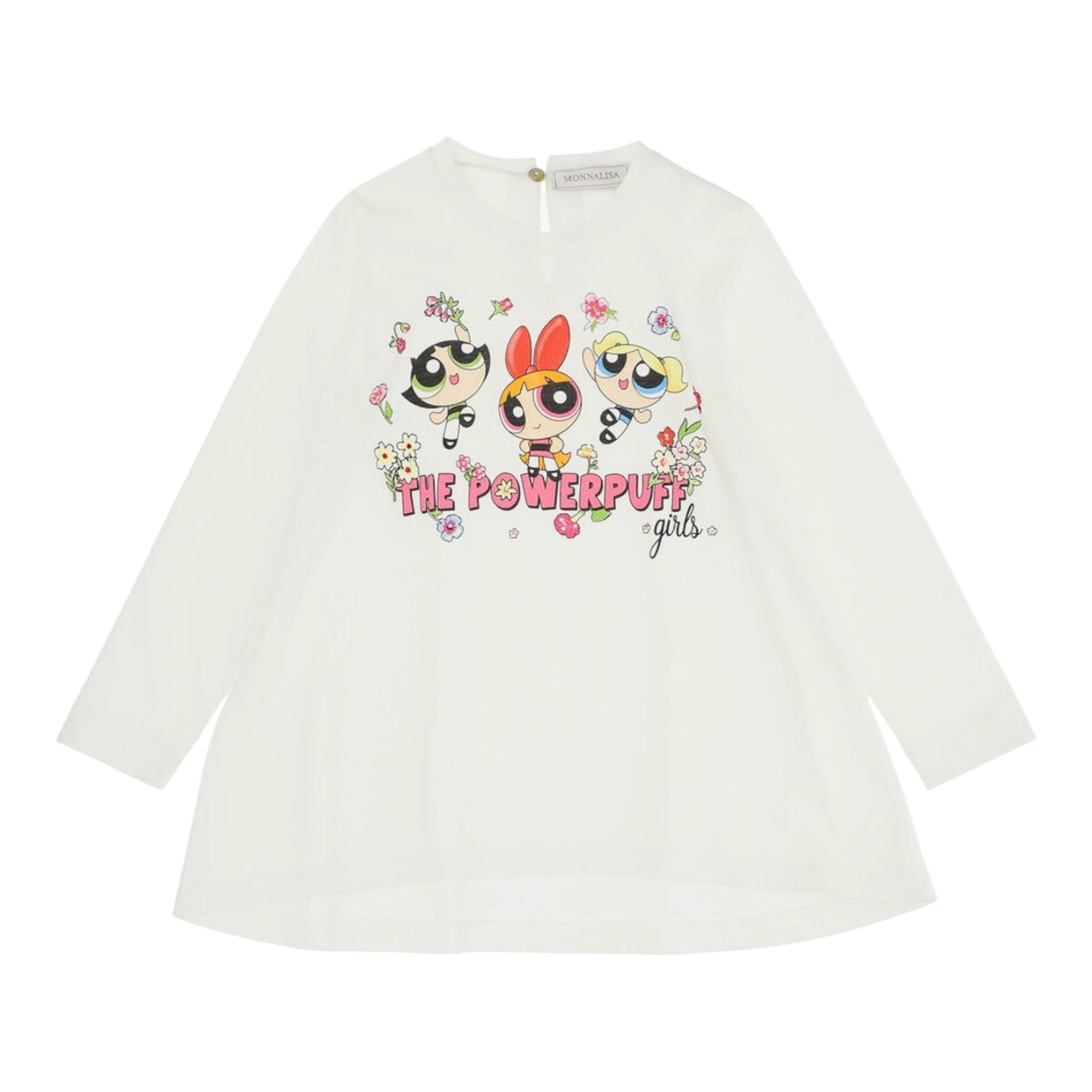 Guess Shirt tinta unita con Stampa Bianco per Bambina 11861SV BIANCO GUESS 