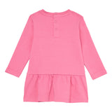 Guess Abito Manica Lunga tinta unita con Culotte Rosa per Neonata A4YK19KA6W4 ROSA GUESS 