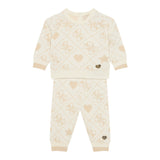 Guess Completo 2 Pezzi Maglia-Pantalone Panna per Neonata A5BG03Z39N0 PANNA GUESS 