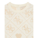 Guess Completo 2 Pezzi Maglia-Pantalone Panna per Neonata A5BG03Z39N0 PANNA GUESS 