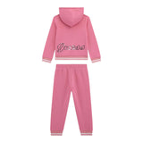 Guess Completo 2Pz Felpa-Pantalone Rosa per Neonata A5YG00A6R4 ROSA GUESS 