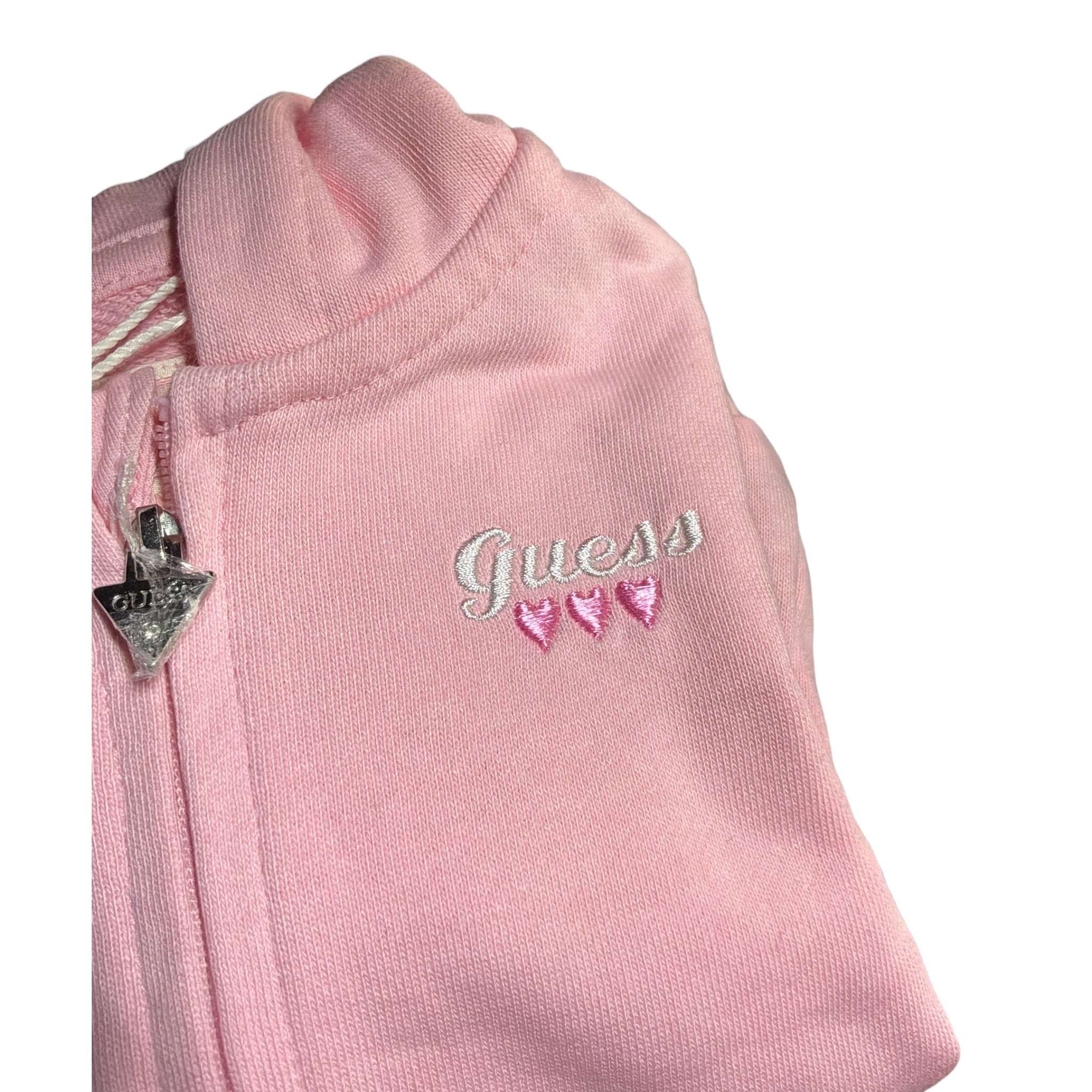 Guess Completo 2 Pezzi Felpa-Pantalone Rosa per Neonata A5YG00KA6R4 ROSA GUESS 