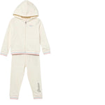 Guess Completo 2 Pezzi Felpa-Pantalone Panna per Neonata A5YG00KA6R4X PANNA GUESS 