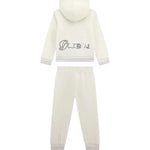 Guess Completo 2 Pezzi Felpa-Pantalone Panna per Neonata A5YG00KA6R4X PANNA GUESS 