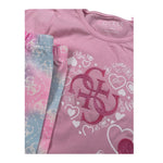 Guess Completo 2 Pezzi Shirt-Leggins Rosa per Neonata A5YG04K6YW4 ROSA GUESS 