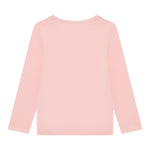 Guess Shirt Girocollo tinta unita con Stampe Rosa per Neonata A5YI00K6YW4X ROSA GUESS 