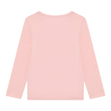 Guess Shirt Girocollo tinta unita con Stampe Rosa per Neonata A5YI00K6YW4X ROSA GUESS 