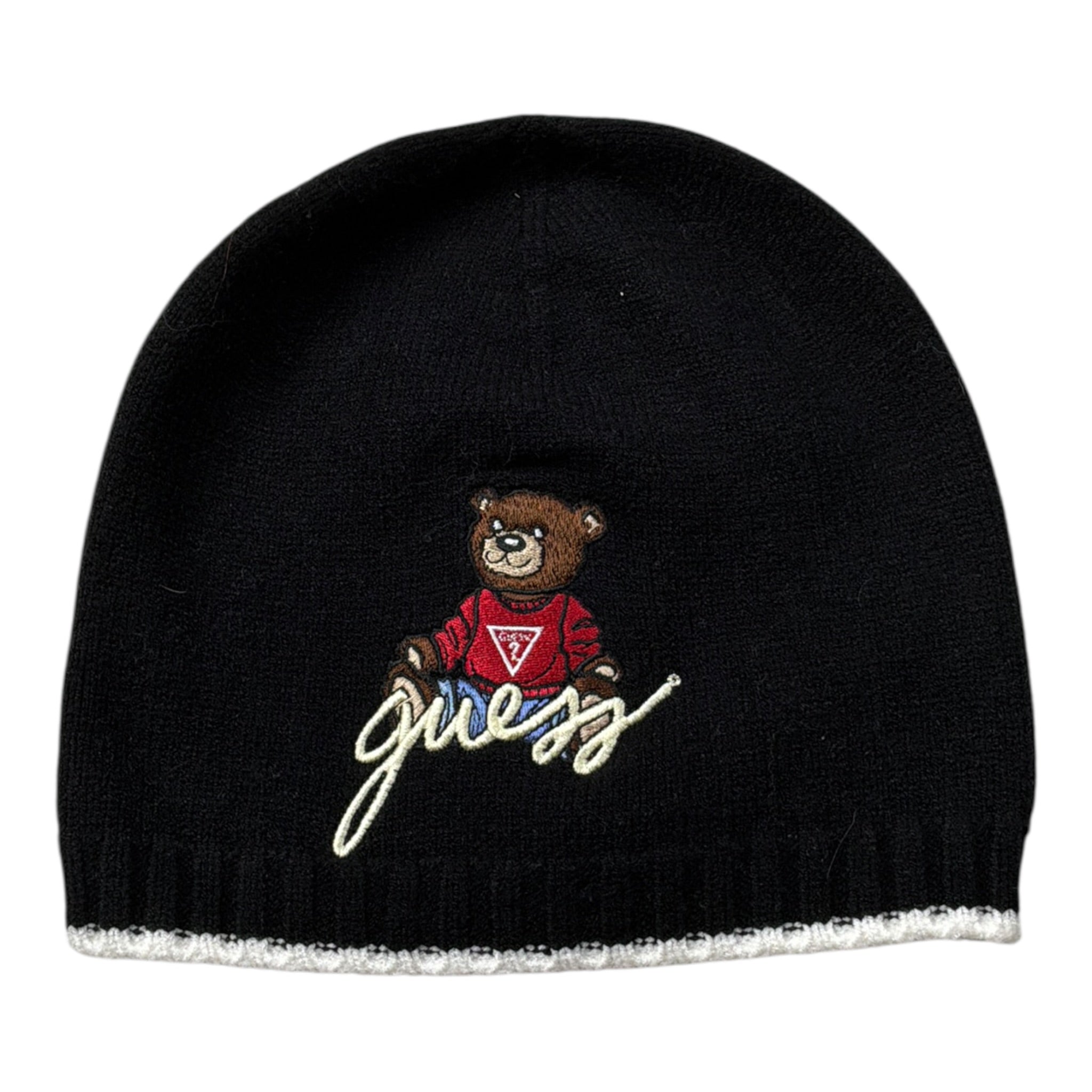 Guess Cappello tinta unita con Stampa Nero per Bambina H4BZ09Z2QP0X NERO GUESS 