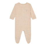 Guess Tutina tinta unita con Logo Beige per Neonata H5YW098KBU64 BEIGE GUESS 
