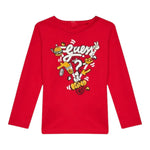 Guess Shirt tinta unita con Logo Rosso per Neonato I2YI02K8HM4 ROSSO GUESS 