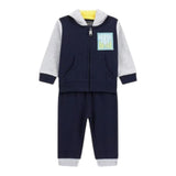 Guess Completo 2Pz Felpa-Pantalone Blu per Neonato I4YG13KA63 BLU GUESS 