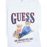 Guess Shirt tinta unita Girocollo con Stampa Bianco per Neonato I5BI00I3Z14 BIANCO GUESS 