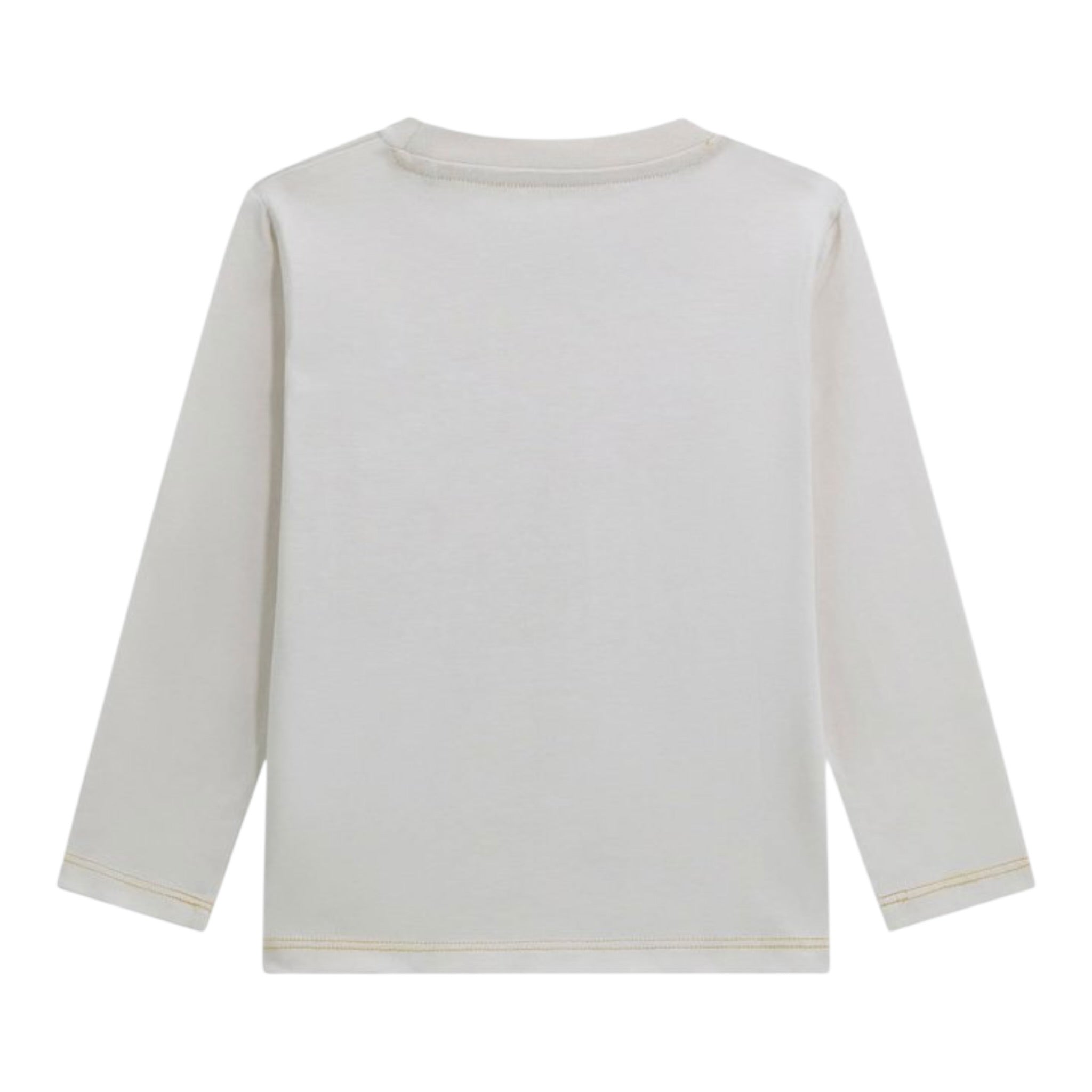 Guess Shirt tinta unita con Stampa Panna per Neonato I5BI01I3Z14 PANNA GUESS 
