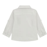 Guess Camicia Manica Lunga tinta unita Bianco per Neonato I5RH00W9CL0 BIANCO GUESS 