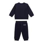 Guess Completo 2Pz Felpa-Pantalone Blu per Neonato I5YG11KA6RO BLU GUESS 