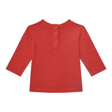 Guess Shirt tinta unita Girocollo con Stampa Rosso per Neonato I5YI02K8HM4XX ROSSO GUESS 